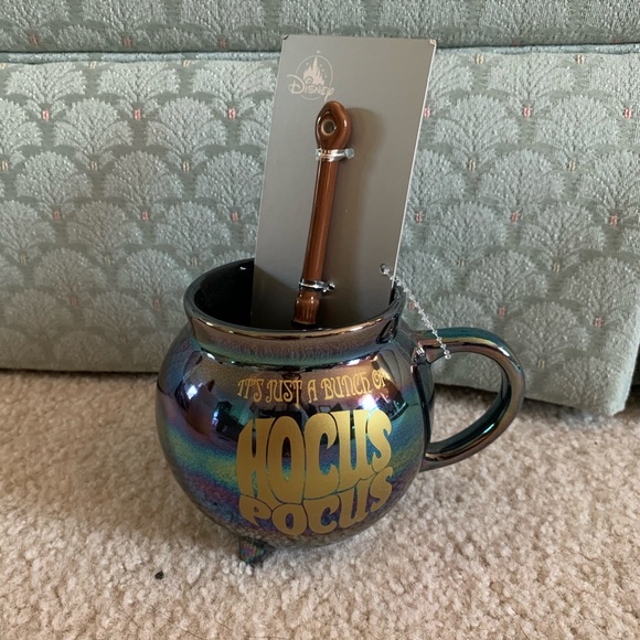 Disney Hocus Pocus//Nightmare Before Christmas Mug And Spoon Set Lot Halloween